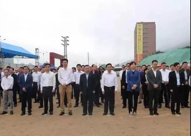 华南师范大学附属普宁学校开工仪式在星河明珠湾隆重举行